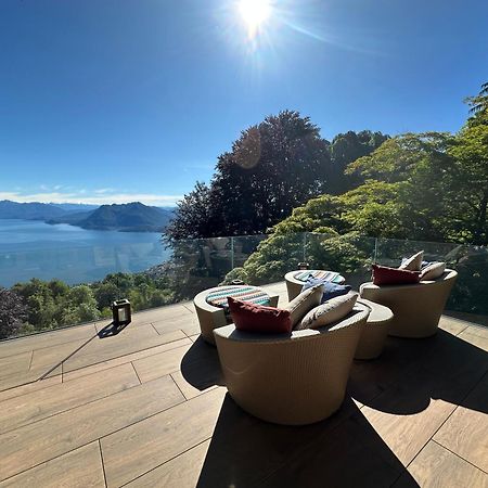Private Luxury Spa & Silence Retreat With Spectacular View Over The Lake Maggiore Stresa Luaran gambar