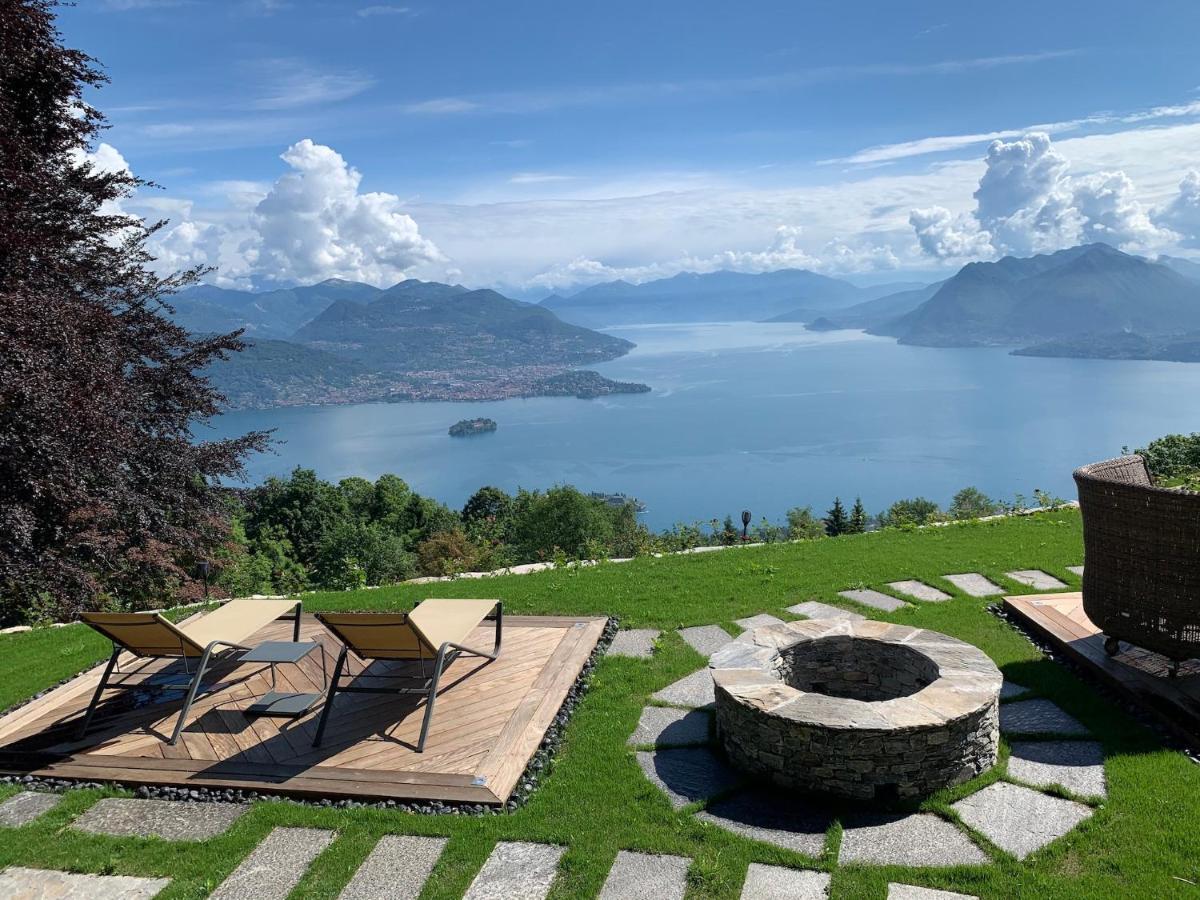 Private Luxury Spa & Silence Retreat With Spectacular View Over The Lake Maggiore Stresa Luaran gambar